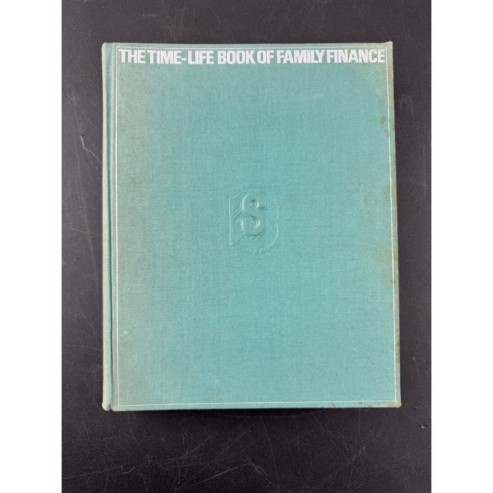 Vintage 1969 The Time-Life Book of Family Finance Hardcover First Edition Teal